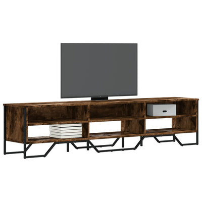 TV-Schrank Räuchereiche 180x34x41 cm Holzwerkstoff