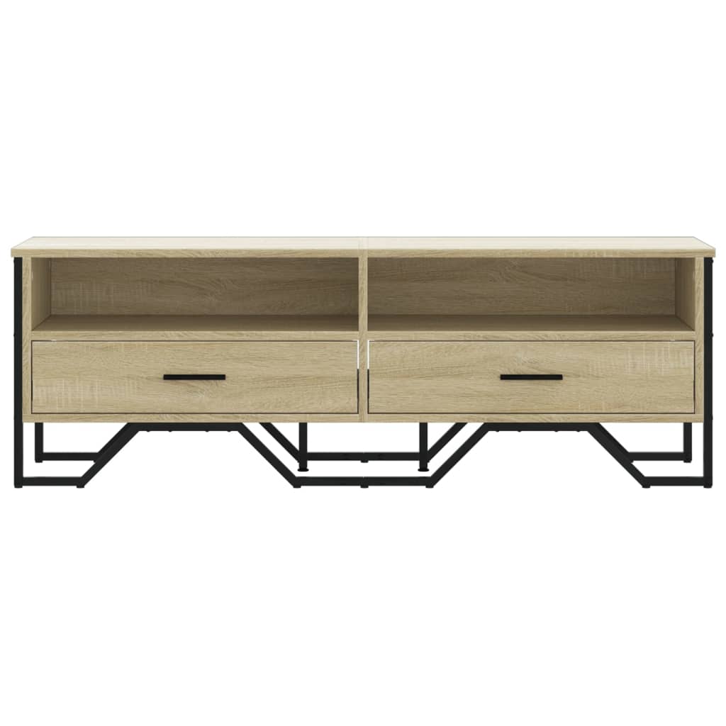 TV-Schrank Sonoma-Eiche 122x34x41 cm Holzwerkstoff