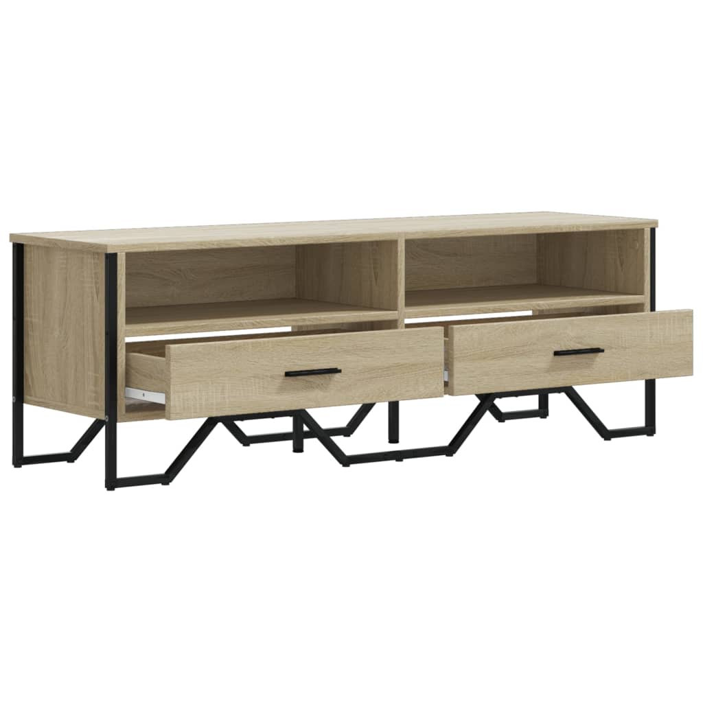 TV-Schrank Sonoma-Eiche 122x34x41 cm Holzwerkstoff