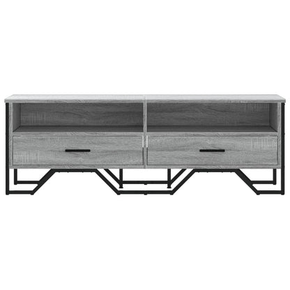 TV-Schrank Grau Sonoma 122x34x41 cm Holzwerkstoff