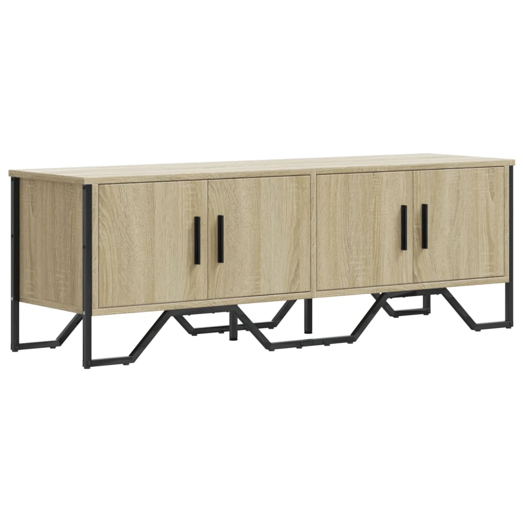 TV-Schrank Sonoma-Eiche 122x34x41 cm Holzwerkstoff