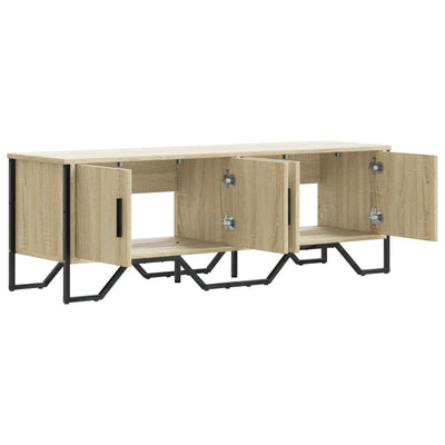 TV-Schrank Sonoma-Eiche 122x34x41 cm Holzwerkstoff