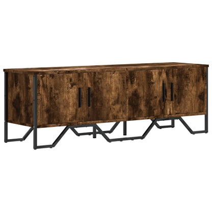 TV-Schrank Räuchereiche 122x34x41 cm Holzwerkstoff