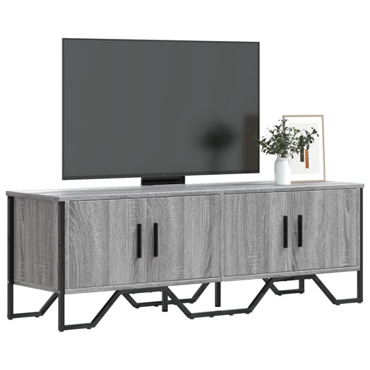 TV-Schrank Grau Sonoma 122x34x41 cm Holzwerkstoff