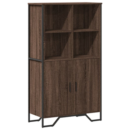 Highboard Eichen-Optik 79,5x35,5x137,5 cm Holzwerkstoff