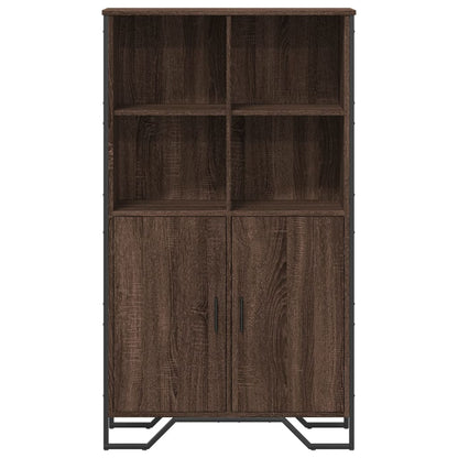 Highboard Eichen-Optik 79,5x35,5x137,5 cm Holzwerkstoff