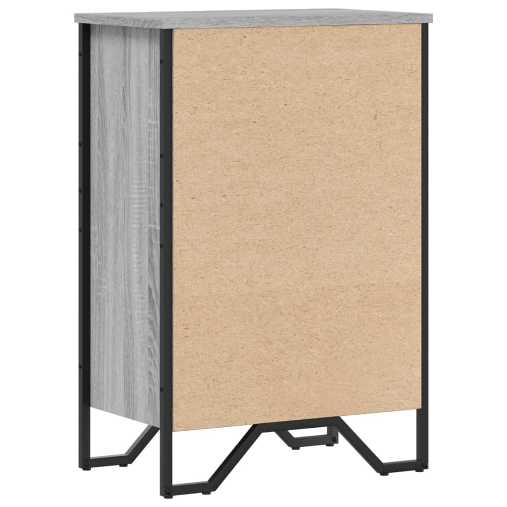 Bücherregal Grau Sonoma 50x31x74,5 cm Holzwerkstoff