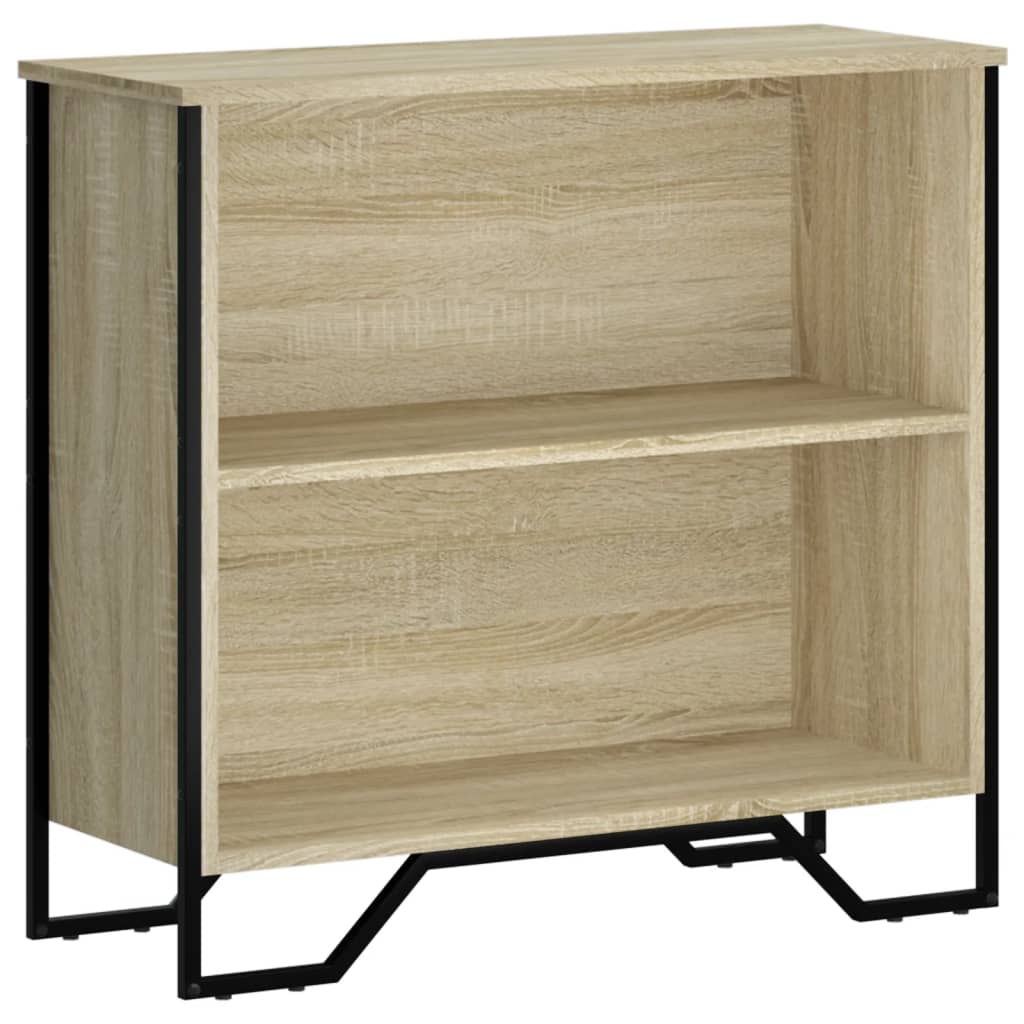 Bücherregal Sonoma-Eiche 80x31x74,5 cm Holzwerkstoff