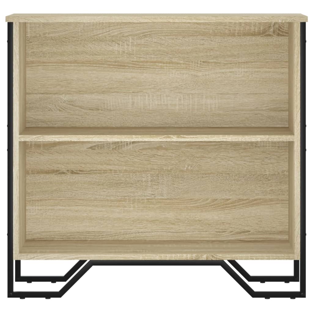 Bücherregal Sonoma-Eiche 80x31x74,5 cm Holzwerkstoff