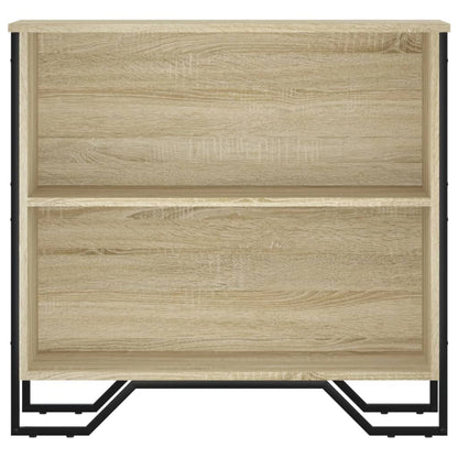 Bücherregal Sonoma-Eiche 80x31x74,5 cm Holzwerkstoff