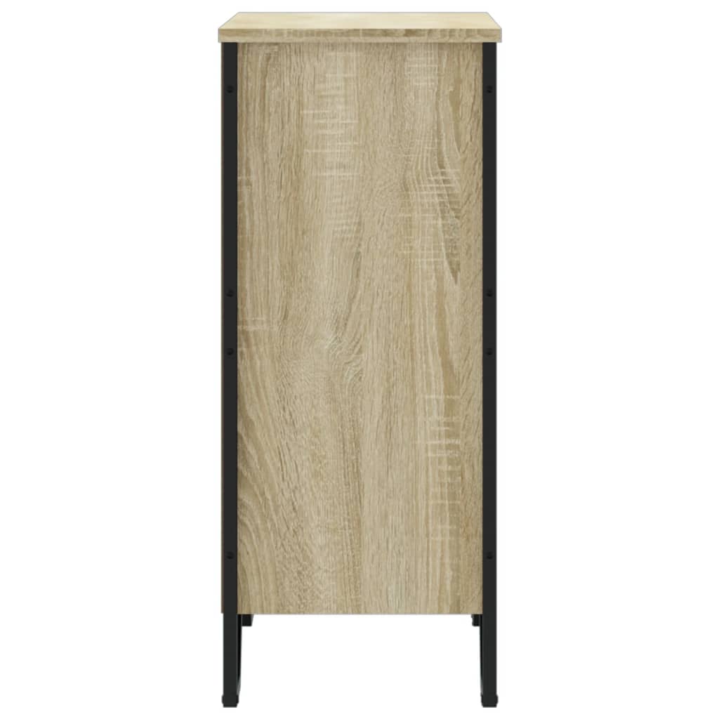 Bücherregal Sonoma-Eiche 80x31x74,5 cm Holzwerkstoff