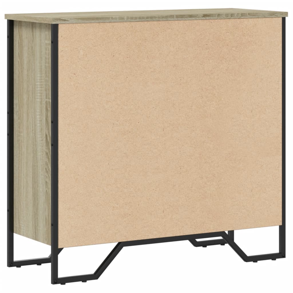 Bücherregal Sonoma-Eiche 80x31x74,5 cm Holzwerkstoff