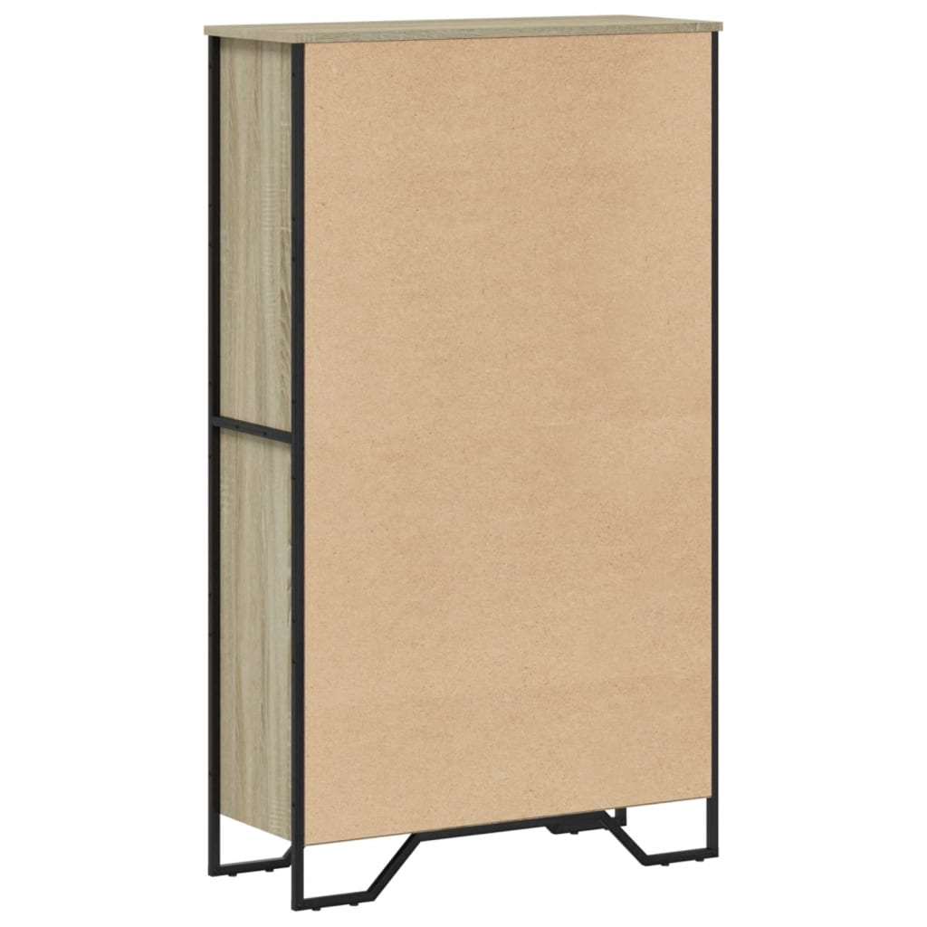 Bücherregal Sonoma-Eiche 80x31x137,5 cm Holzwerkstoff