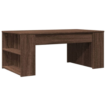 Couchtisch Braun Eichen-Optik 102x55x42 cm Holzwerkstoff