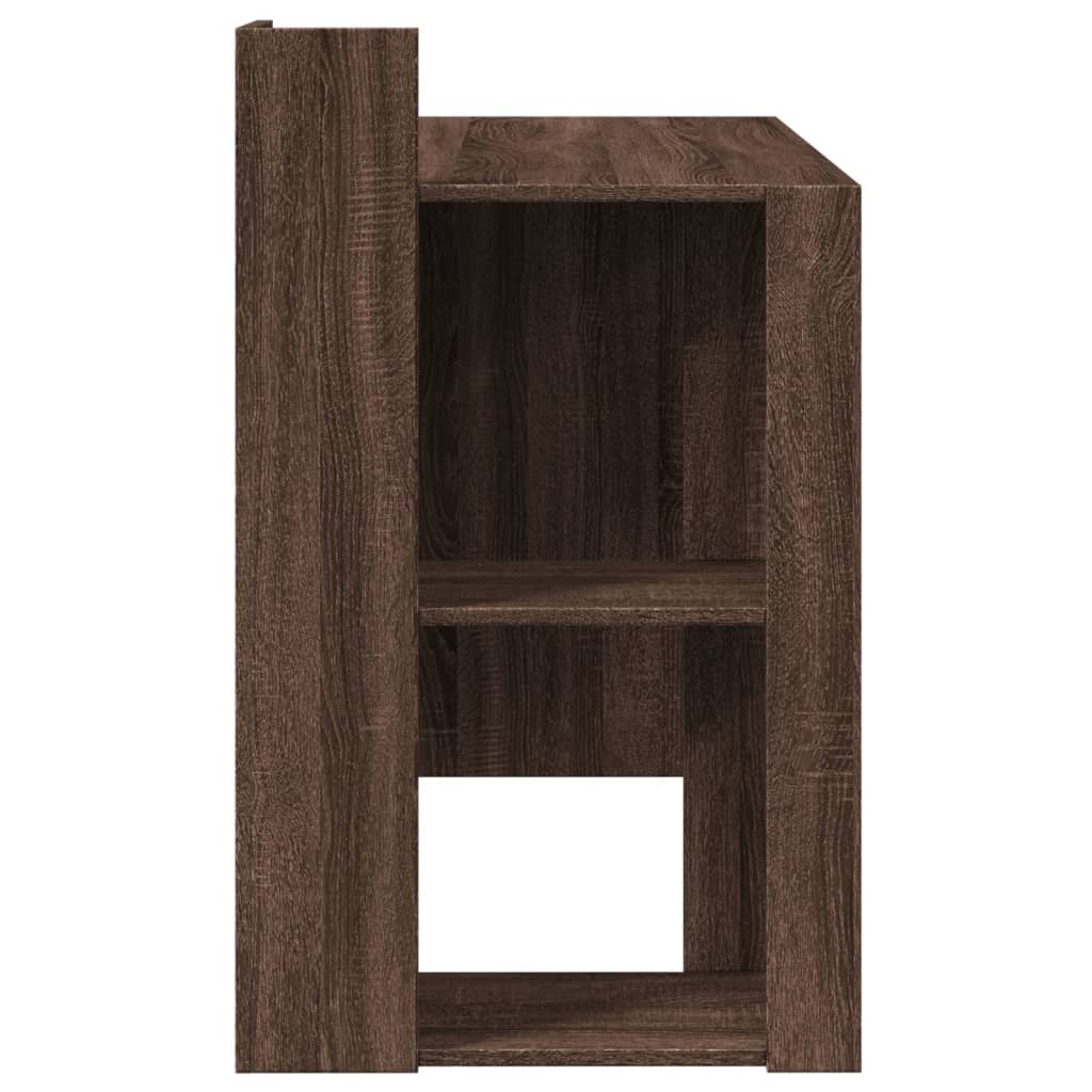 Schreibtisch Braun Eichen-Optik 103,5x56,5x94 cm Holzwerkstoff