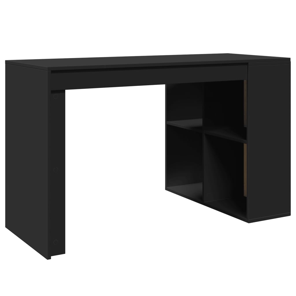 Schreibtisch Schwarz 123,5x73,5x75 cm Holzwerkstoff