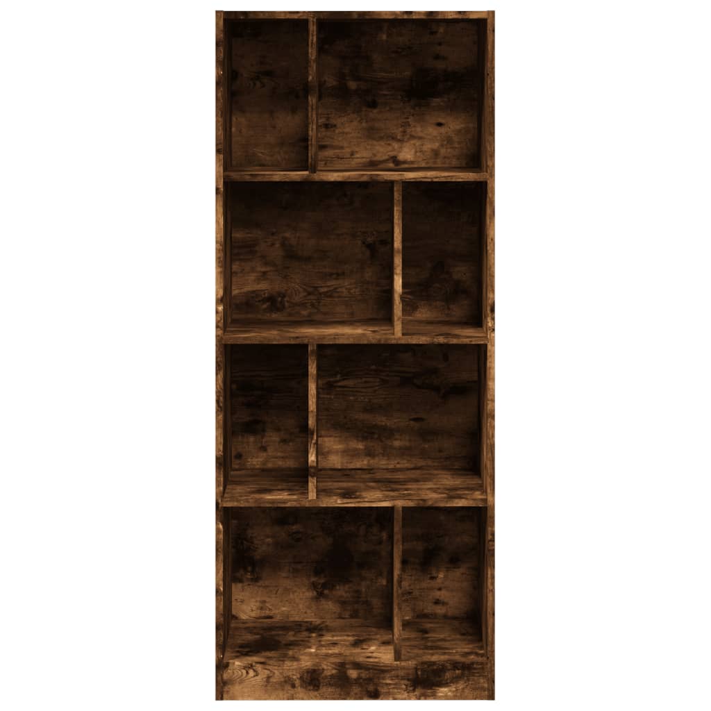 Bücherregal Räuchereiche 57x28,5x141 cm Holzwerkstoff