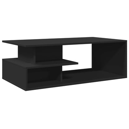 Couchtisch Schwarz 102x55x35 cm Holzwerkstoff