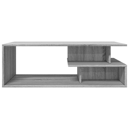 Couchtisch Grau Sonoma 102x55x35 cm Holzwerkstoff