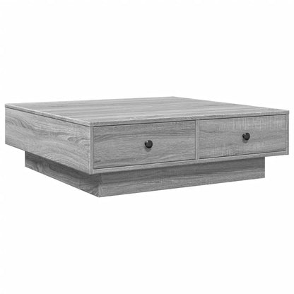 Couchtisch Grau Sonoma 90x90x28 cm Holzwerkstoff