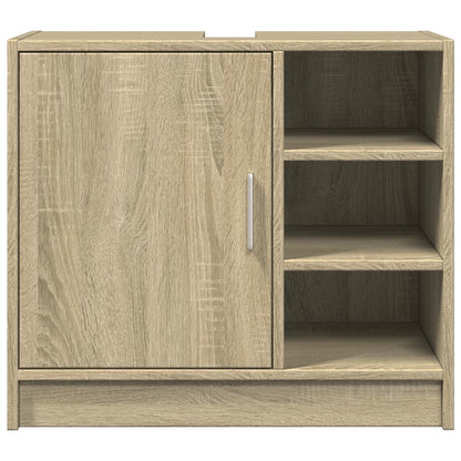 Waschbeckenunterschrank Sonoma-Eiche 63x29x55 cm Holzwerkstoff