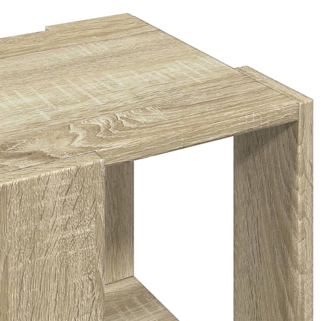 Couchtisch Sonoma-Eiche 32x32x30 cm Holzwerkstoff