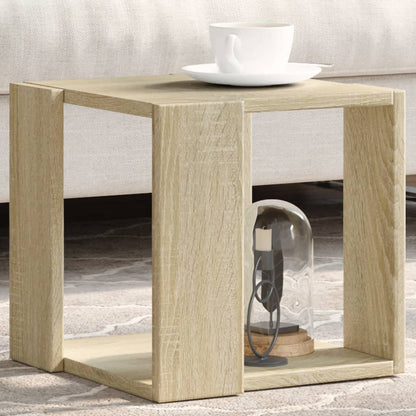 Couchtisch Sonoma-Eiche 32x32x30 cm Holzwerkstoff