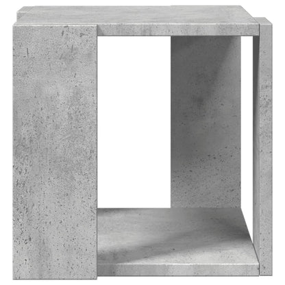 Couchtisch Betongrau 32x32x30 cm Holzwerkstoff