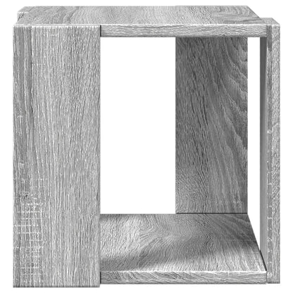 Couchtisch Grau Sonoma-Eiche 32x32x30 cm Holzwerkstoff