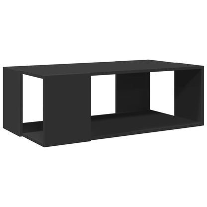 Couchtisch Schwarz 89,5x48x30 cm Holzwerkstoff