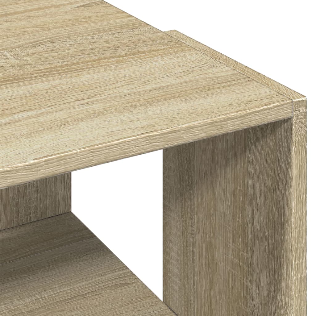 Couchtisch Sonoma-Eiche 89,5x48x30 cm Holzwerkstoff