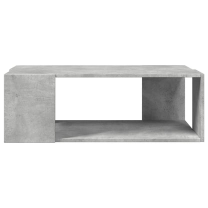 Couchtisch Betongrau 89,5x48x30 cm Holzwerkstoff