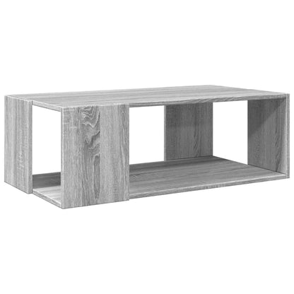 Couchtisch Grau Sonoma-Eiche 89,5x48x30 cm Holzwerkstoff