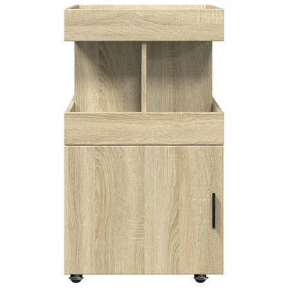 Barwagen Sonoma-Eiche 50x41x89 cm Holzwerkstoff