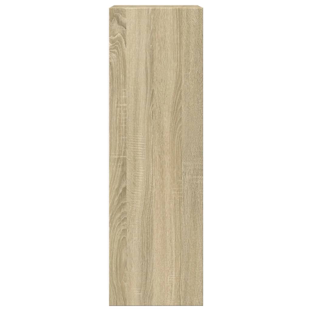 Badezimmerschrank Sonoma-Eiche 30x30x95 cm Holzwerkstoff