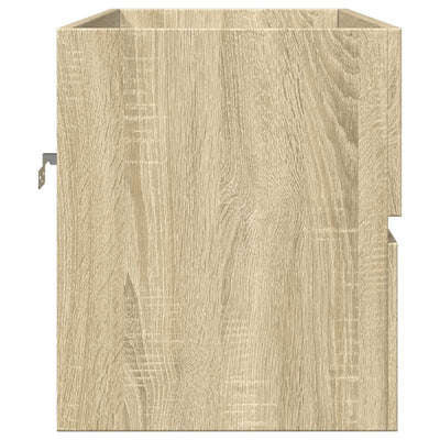 Waschbeckenunterschrank Sonoma-Eiche 80x38,5x45cm Holzwerkstoff