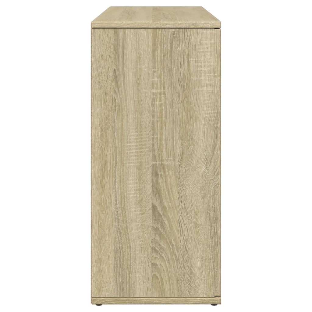 Sideboard Sonoma-Eiche 90,5x29,5x65 cm Holzwerkstoff