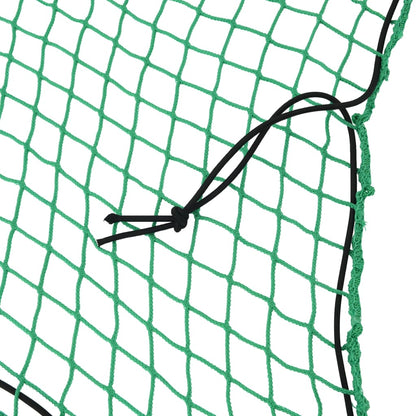 Anhängernetz mit Gummiseil Grün 2,2x1,5 m PP