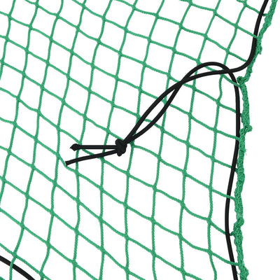 Anhängernetz mit Gummiseil Grün 2,2x1,5 m PP