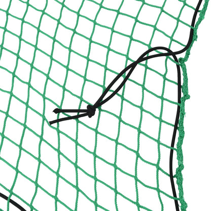 Anhängernetz mit Gummiseil Grün 4x2 m PP