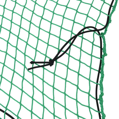 Anhängernetz mit Gummiseil Grün 3x3 m PP