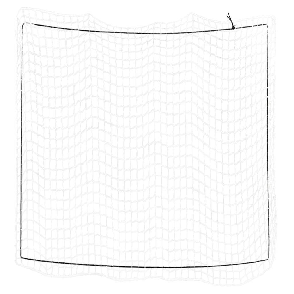 Anhängernetz mit Gummiseil Weiß 3x3 m PP