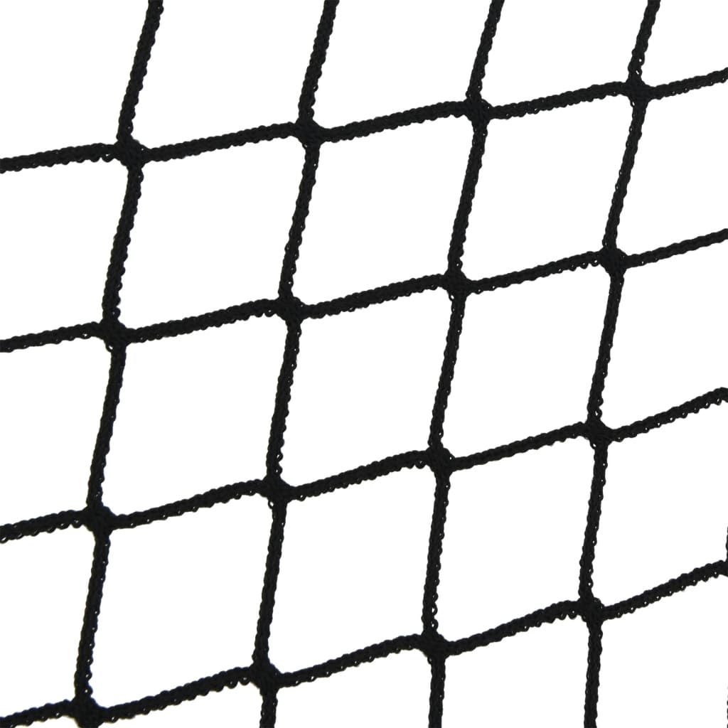 Anhängernetz mit Gummiseil Schwarz 2,1x1,25 m PP