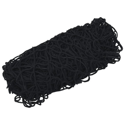 Anhängernetz mit Gummiseil Schwarz 2,2x1,5 m PP