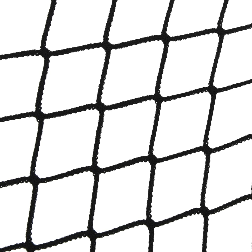 Anhängernetz mit Gummiseil Schwarz 2,2x1,5 m PP