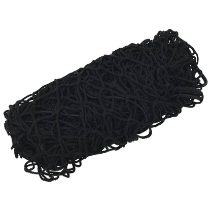 Anhängernetz mit Gummiseil Schwarz 2,7x1,5 m PP