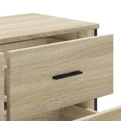 Kommode Sonoma-Eiche 91x35,5x74,5 cm Holzwerkstoff