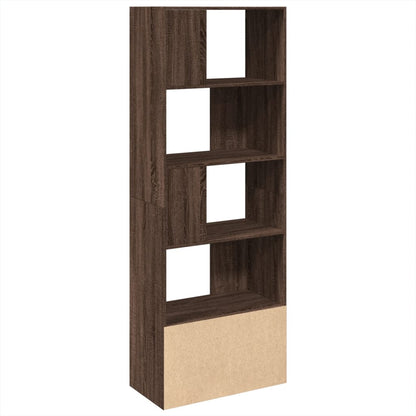 Bücherregal Braun Eichen-Optik 70x36x189 cm Holzwerkstoff