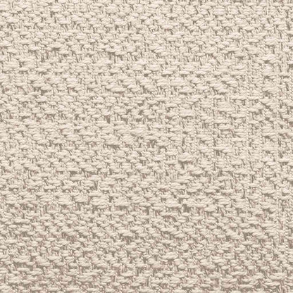 Teppich ZIZUR Creme 200x200 cm Jute-Optik Indoor und Outdoor