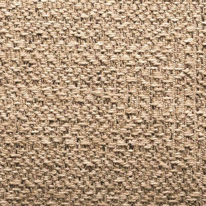 Tappeto ZIZUR Beige 120x120 cm Effetto Juta per Interni ed Esterni